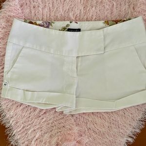 White Stoosh Shorts